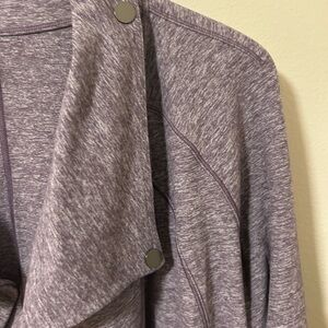 Women's Heathered Purple Sweater